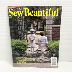 Sew Beautiful Magazine Spring 1987 with Uncut Patterns Insert Smocking Designs